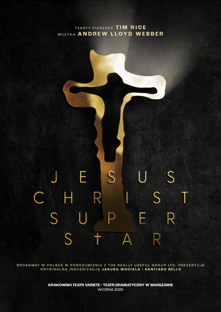 Jesus Christ Superstar | Broadway w Polsce 2025 | plakat: Szymon Ludwiczak